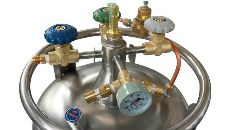 自增壓液氮容器排放閥的作用