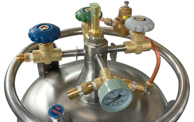 自增壓式液氮容器排放閥的作用？